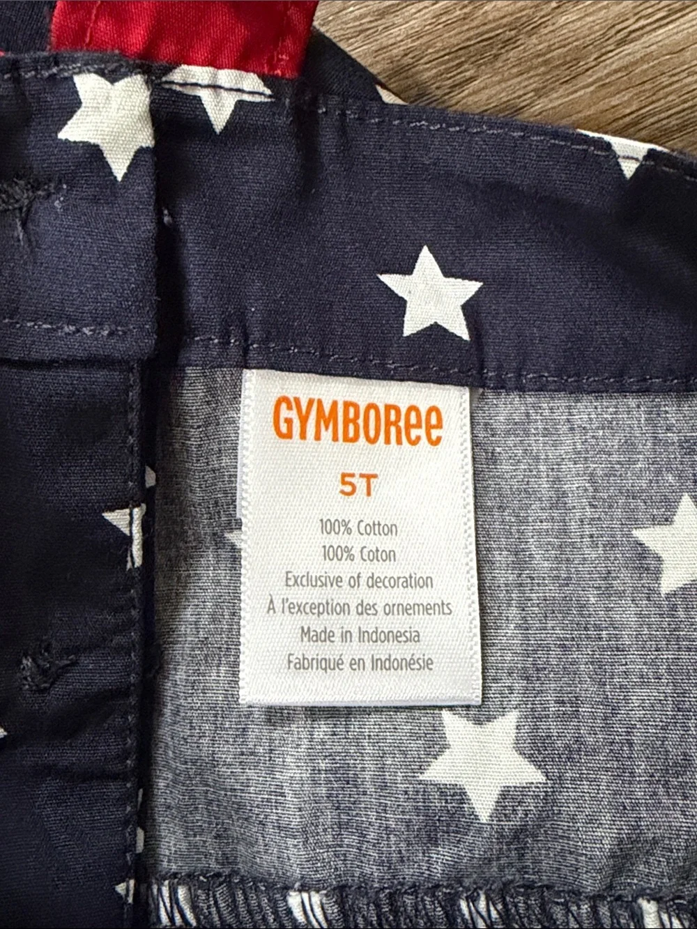 Gymboree Navy Starprint Sundress with Red Straps and White Accents